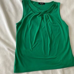 Green Sleeveless Top